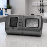 ventmed-df-dream-sleep-auto-adjusting-cpap-bipap-front-view-with-digital-control-screen